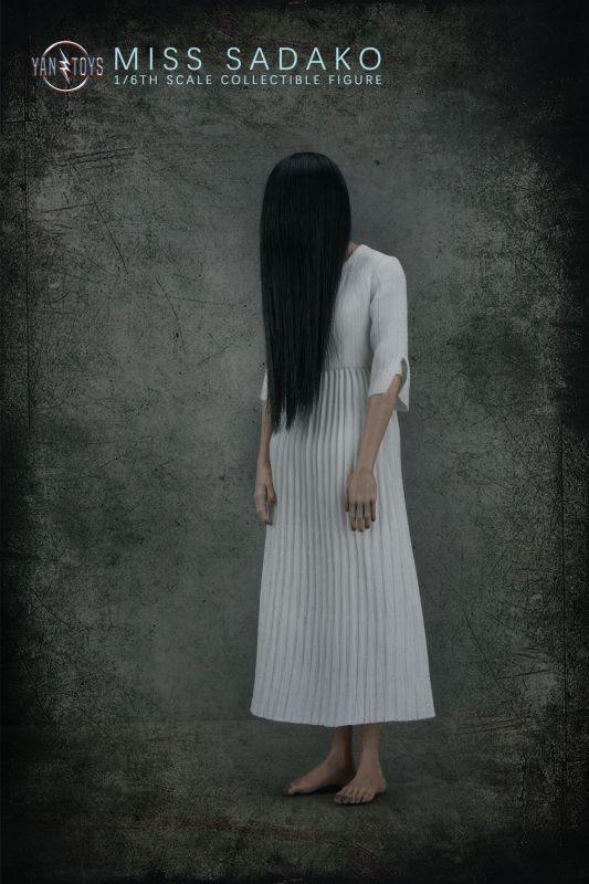 【IN-STOCK】Yantoys Long haired female ghost Sadako 1/6