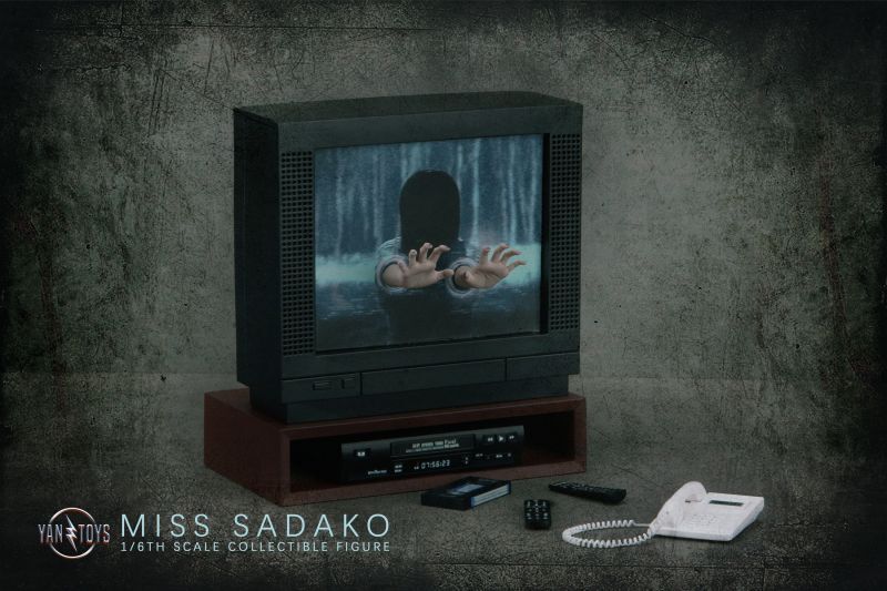 【IN-STOCK】Yantoys Long haired female ghost Sadako 1/6