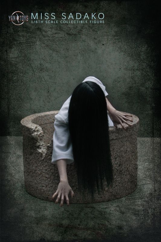 【IN-STOCK】Yantoys Long haired female ghost Sadako 1/6