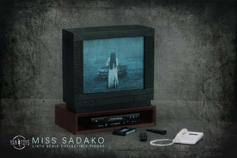 【IN-STOCK】Yantoys Long haired female ghost Sadako 1/6