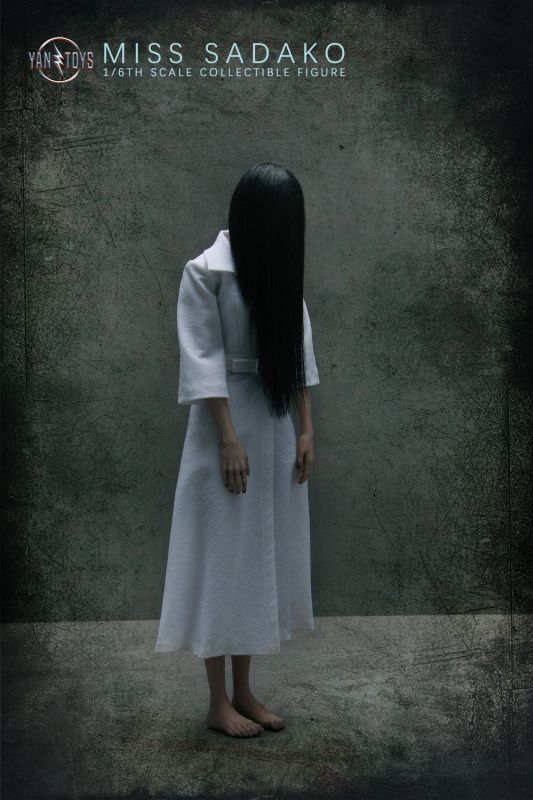 【IN-STOCK】Yantoys Long haired female ghost Sadako 1/6