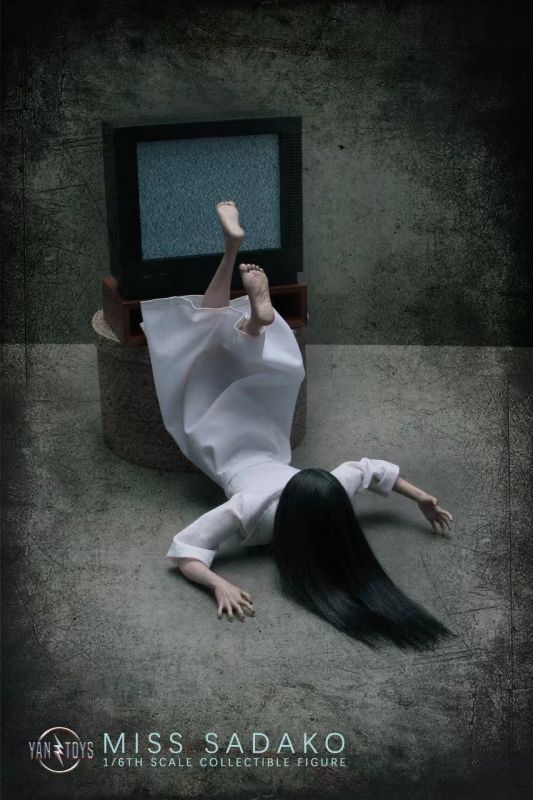 【IN-STOCK】Yantoys Long haired female ghost Sadako 1/6