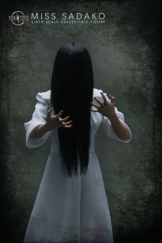 【IN-STOCK】Yantoys Long haired female ghost Sadako 1/6
