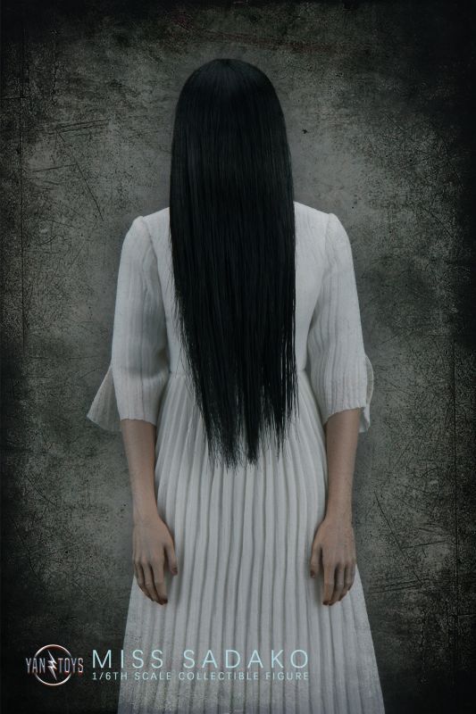 【IN-STOCK】Yantoys Long haired female ghost Sadako 1/6