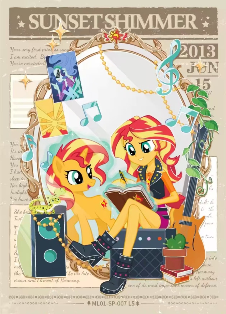 Sunset Shimmer ML01-SP-007