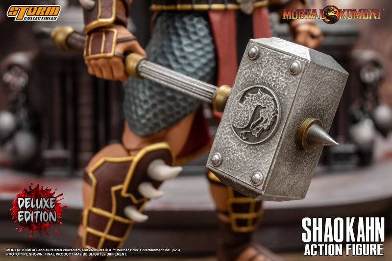 【IN-STOCK】Storm Toys Mortal Kombat Shao Kahn DCMK14 DELUXE Ver