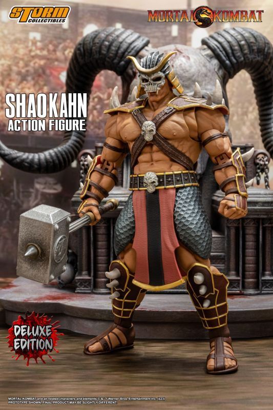 【IN-STOCK】Storm Toys Mortal Kombat Shao Kahn DCMK14 DELUXE Ver