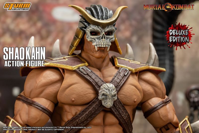【IN-STOCK】Storm Toys Mortal Kombat Shao Kahn DCMK14 DELUXE Ver