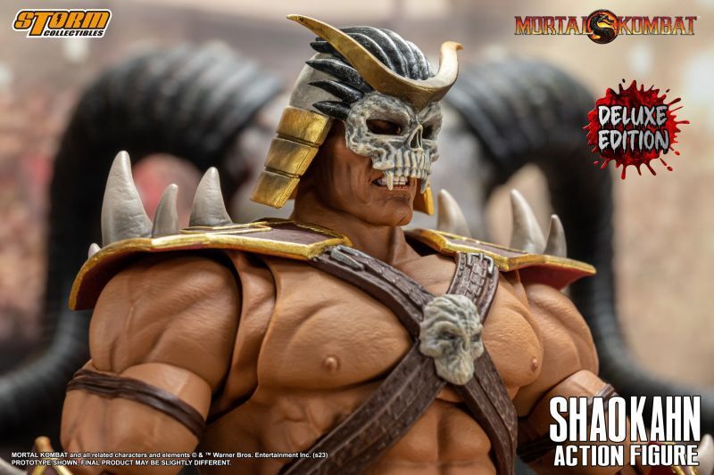 【IN-STOCK】Storm Toys Mortal Kombat Shao Kahn DCMK14 DELUXE Ver