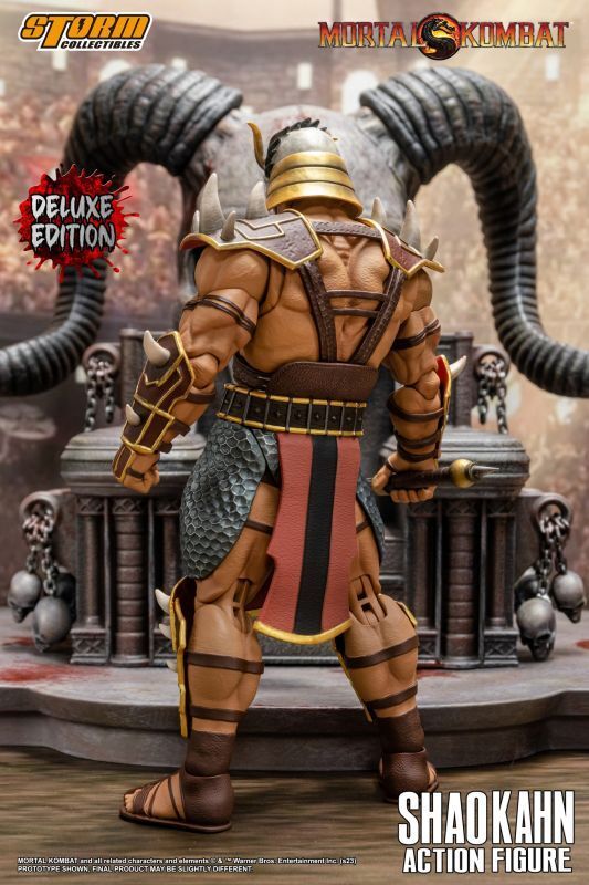 【IN-STOCK】Storm Toys Mortal Kombat Shao Kahn DCMK14 DELUXE Ver