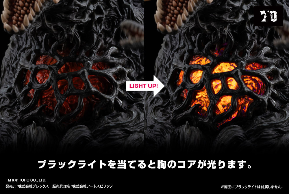 【PRE-ORDER】Art Spirits - HYPER MODELING EX BIOLLANTE Black Light Ver.