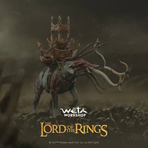 【PRE-ORDER】WETA Workshop Studio - MÛMAK IN BATTLE Miniature Statue 86-01-04803