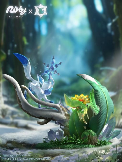 【PRE-ORDER】Ruby ​​Studio - Pokémon Terastal Eevee Forest #2 Leafeon & Glaceon