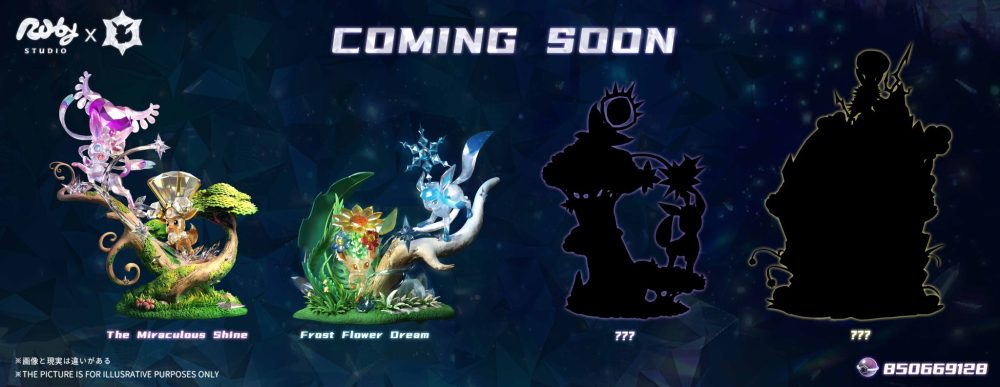 【PRE-ORDER】Ruby ​​Studio - Pokémon Terastal Eevee Forest #2 Leafeon & Glaceon