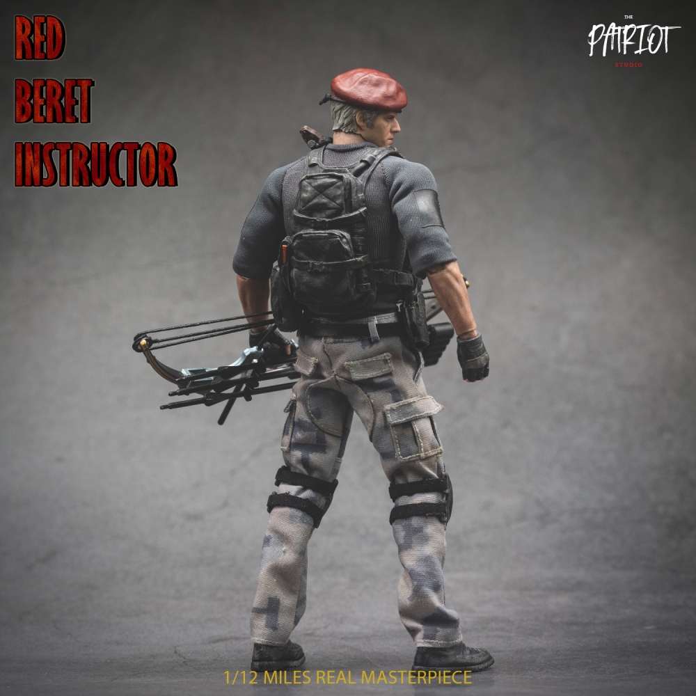 【IN-STOCK】Patriot studio Red Beret Instructor Jack Krauser 1/12