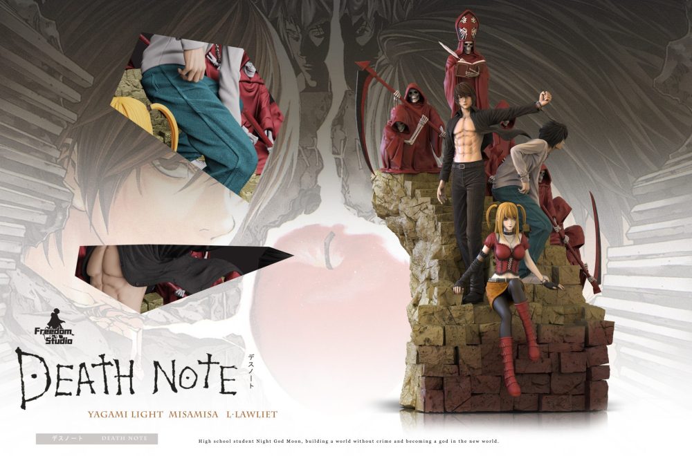 【PRE-ORDER】Freedom Studio - Death Note Light Yagami & L & Misa Amane