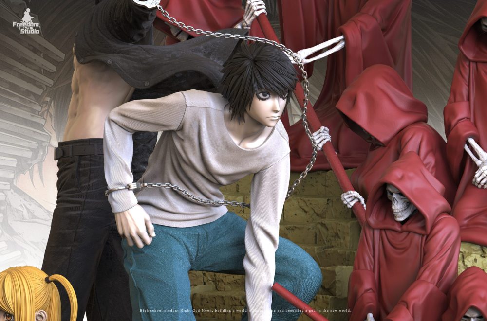 【PRE-ORDER】Freedom Studio - Death Note Light Yagami & L & Misa Amane