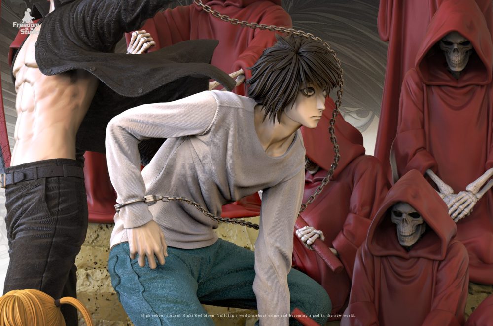 【PRE-ORDER】Freedom Studio - Death Note Light Yagami & L & Misa Amane