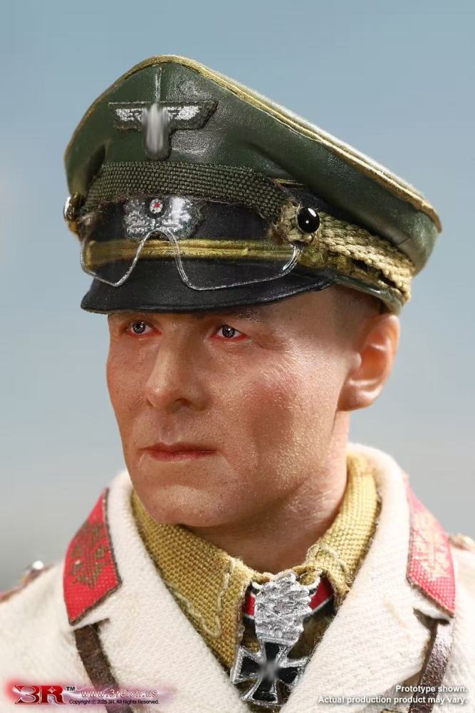 【PRE-ORDER】3R Studio  1/12 Army Field Marshal Desert Fox Rommel Articulated TG80004