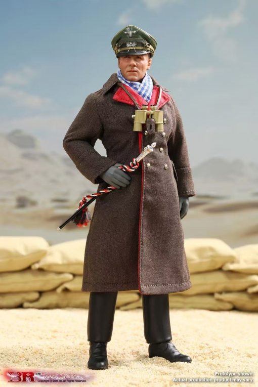 【PRE-ORDER】3R Studio  1/12 Army Field Marshal Desert Fox Rommel Articulated TG80004