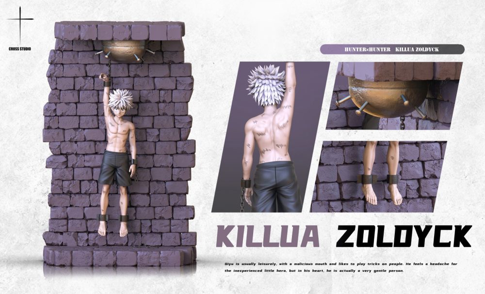 【PRE-ORDER】Cross Studio Hunter x Hunter Hanging and beating Killua