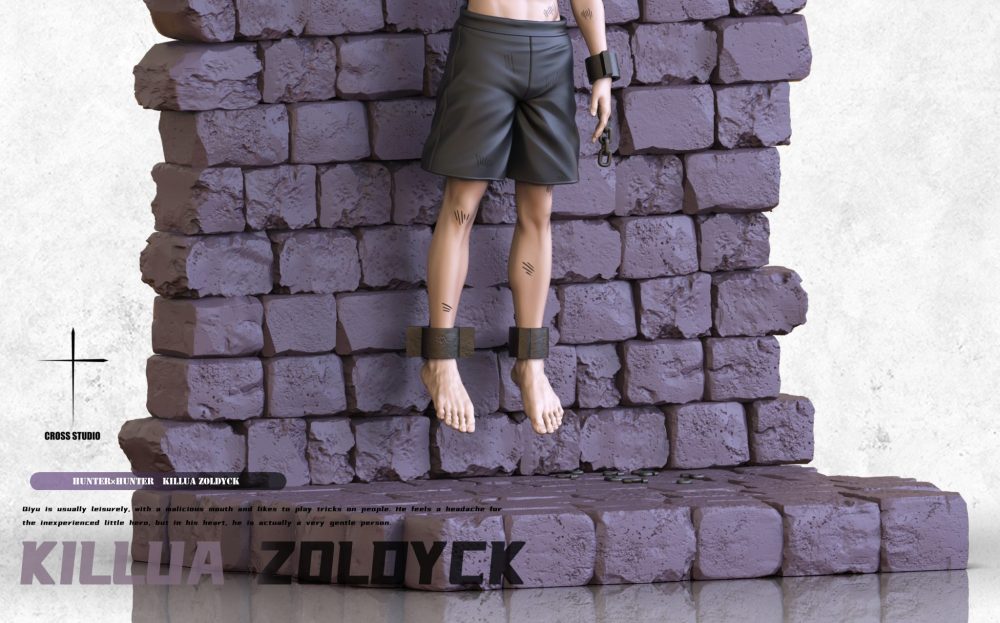 【PRE-ORDER】Cross Studio Hunter x Hunter Hanging and beating Killua