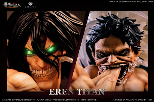 【PRE-ORDER】Zodiakos Studio Attack On Titan Eren Yeager (Licensed)