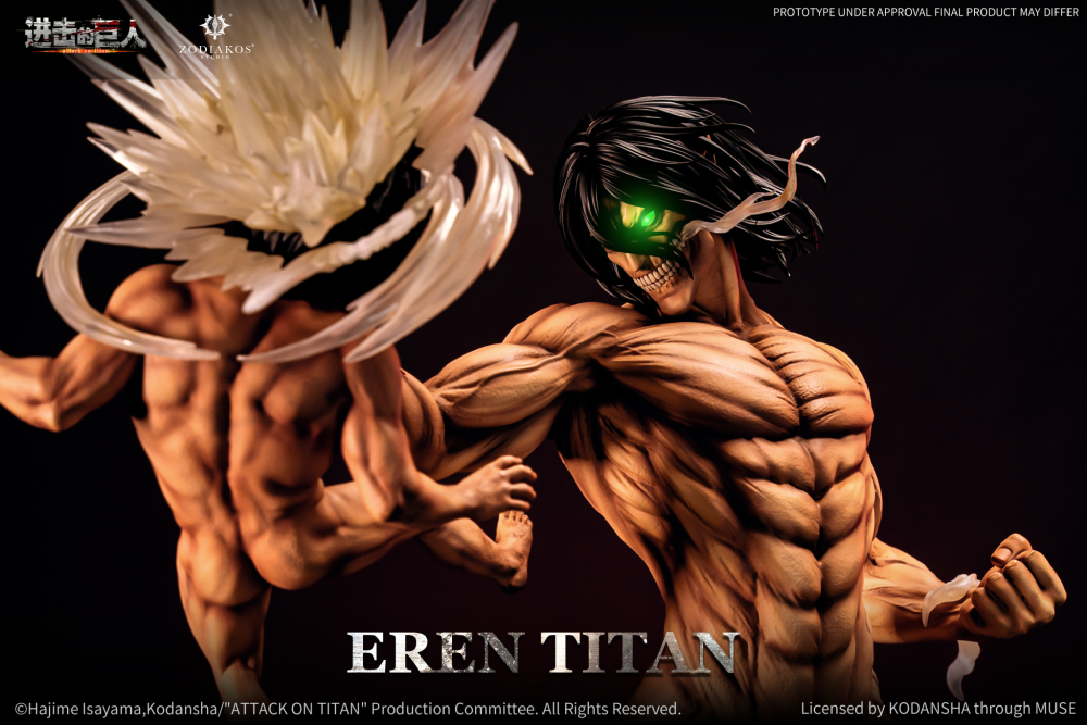 【PRE-ORDER】Zodiakos Studio Attack On Titan Eren Yeager (Licensed)