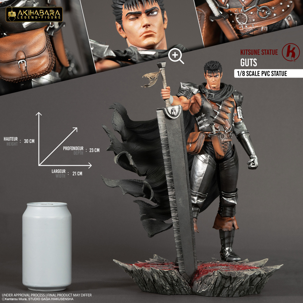 【PRE-ORDER】Kitsune Statue Studio - Yoko Sha Guts V2 1/8 Scale Official PVC