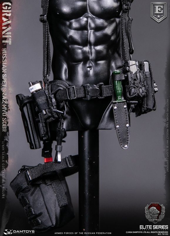 【IN-STOCK】DAMTOYS RUSSIAN SPETSNAZ MVD SOBR GRANIT 1/6 ELITE EDITION