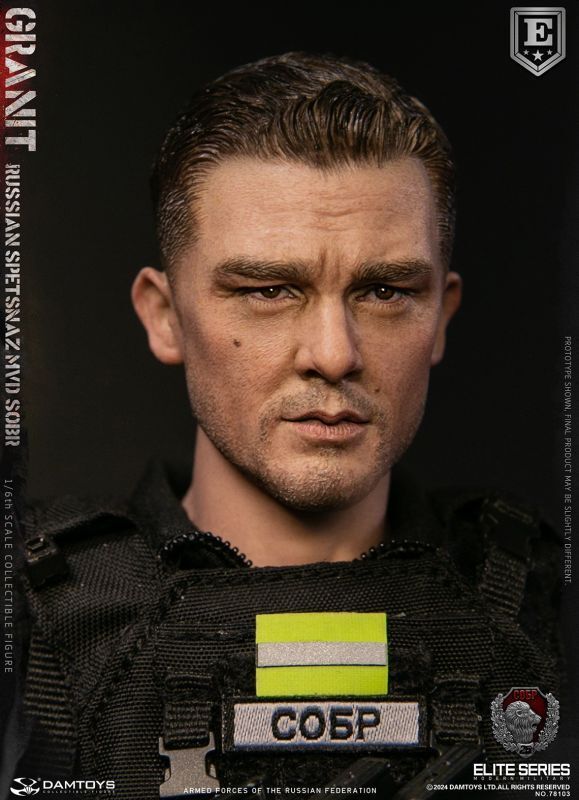 【IN-STOCK】DAMTOYS RUSSIAN SPETSNAZ MVD SOBR GRANIT 1/6 ELITE EDITION