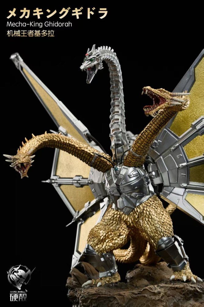 【PRE-ORDER】Hard Shell Studio - Godzilla Mechagodzilla Revenge Mech-King Ghidorah Appears