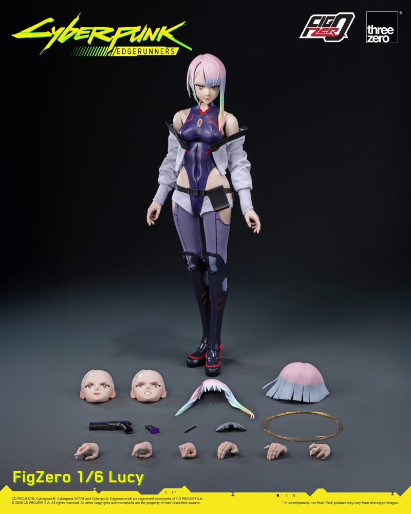 【PRE-ORDER】Threezero - Cyberpunk: Edgerunners FigZero 1/6 Lucy 3Z06000W0