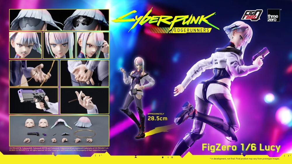 【PRE-ORDER】Threezero - Cyberpunk: Edgerunners FigZero 1/6 Lucy 3Z06000W0