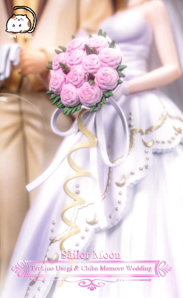 【PRE-ORDER】CAT TAIL Studio  Sailor Moon  Tsukino Usagi & Mamoru Chiba's Wedding 1/6