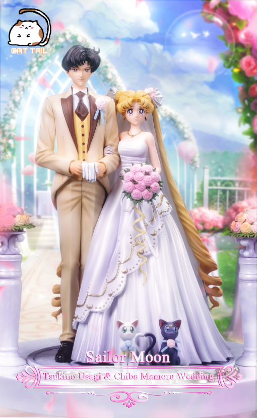 【PRE-ORDER】CAT TAIL Studio  Sailor Moon  Tsukino Usagi & Mamoru Chiba's Wedding 1/6