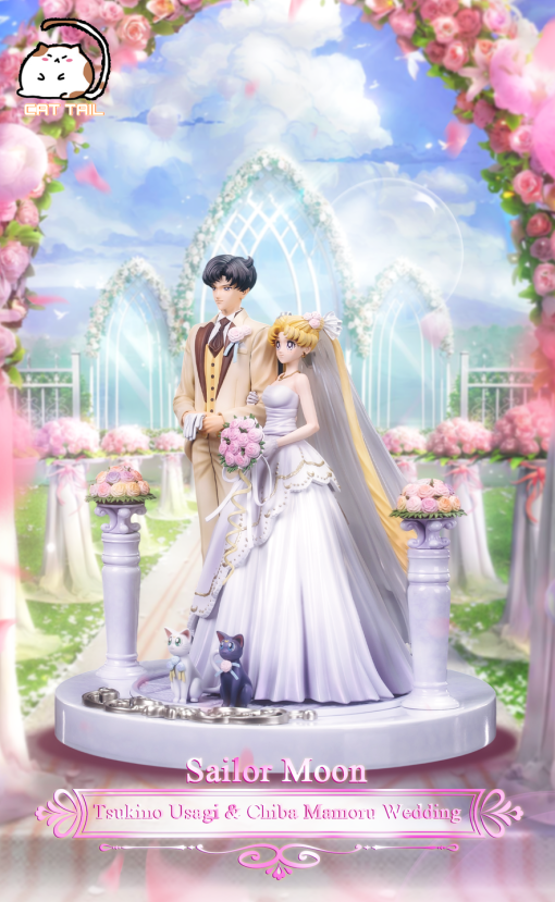 【PRE-ORDER】CAT TAIL Studio  Sailor Moon  Tsukino Usagi & Mamoru Chiba's Wedding 1/6