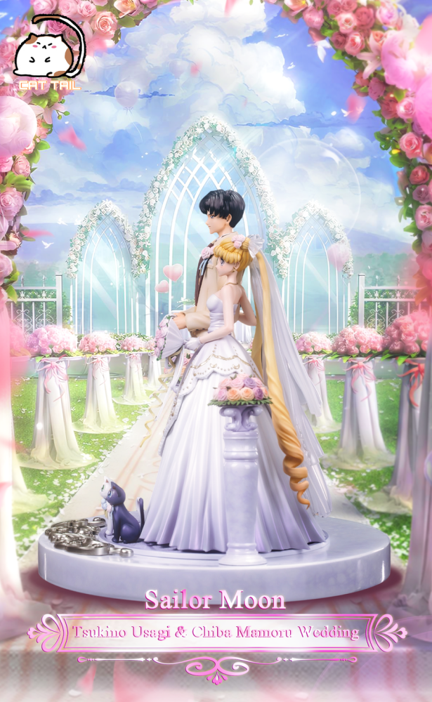 【PRE-ORDER】CAT TAIL Studio  Sailor Moon  Tsukino Usagi & Mamoru Chiba's Wedding 1/6