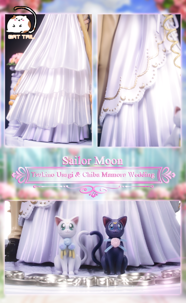 【PRE-ORDER】CAT TAIL Studio  Sailor Moon  Tsukino Usagi & Mamoru Chiba's Wedding 1/6