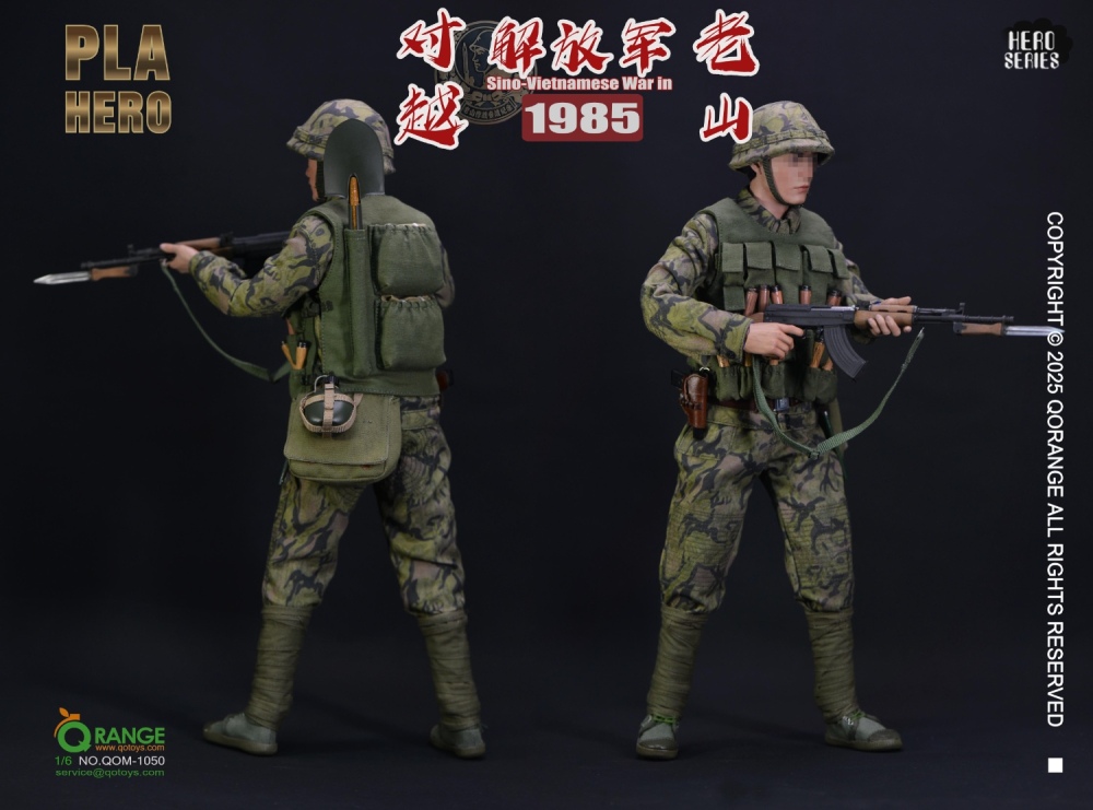 【PRE-ORDER】QORANGE QOTOYS 1/6 Sino-Vietnamese War PLA in LaoShan 1985 QOM-1050