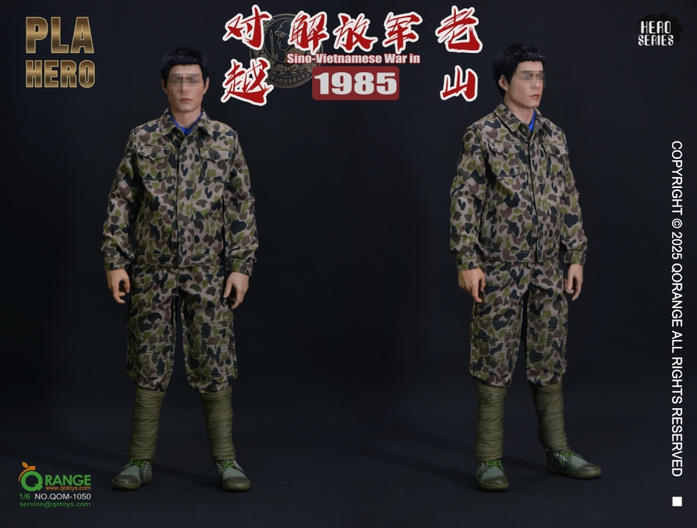 【PRE-ORDER】QORANGE QOTOYS 1/6 Sino-Vietnamese War PLA in LaoShan 1985 QOM-1050