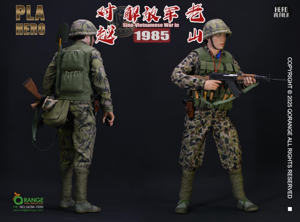 【PRE-ORDER】QORANGE QOTOYS 1/6 Sino-Vietnamese War PLA in LaoShan 1985 QOM-1050