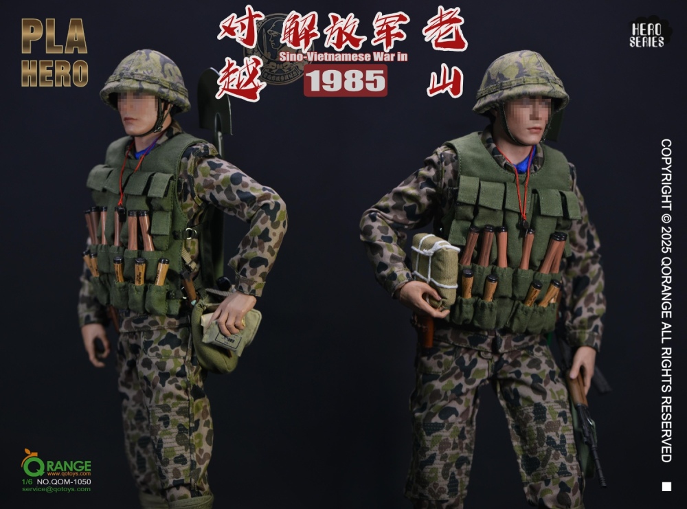 【PRE-ORDER】QORANGE QOTOYS 1/6 Sino-Vietnamese War PLA in LaoShan 1985 QOM-1050