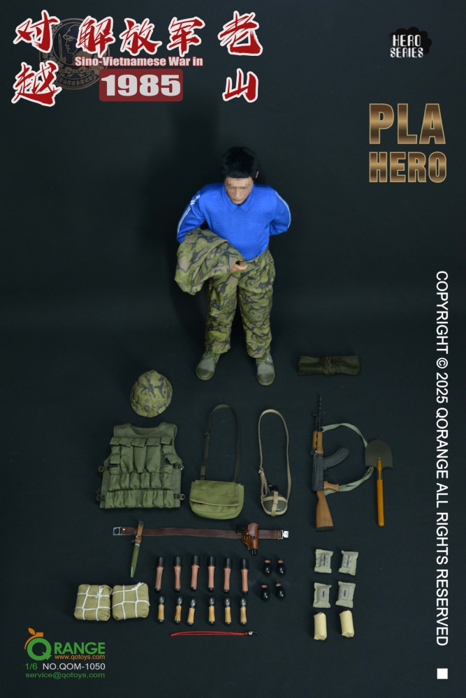 【PRE-ORDER】QORANGE QOTOYS 1/6 Sino-Vietnamese War PLA in LaoShan 1985 QOM-1050