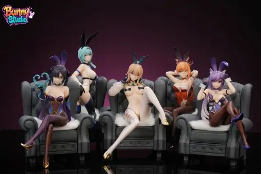 【PRE-ORDER】Bunny Studio - Genshin Impact Bunny Girl #3 Keqing & Mona & Yoimiya & Eula & Jean