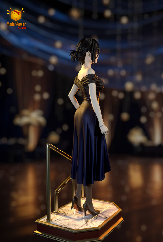 【PRE-ORDER】Model Power Studio - Attack on Titan Midnight Banquet Series #1 Mikasa Ackerman