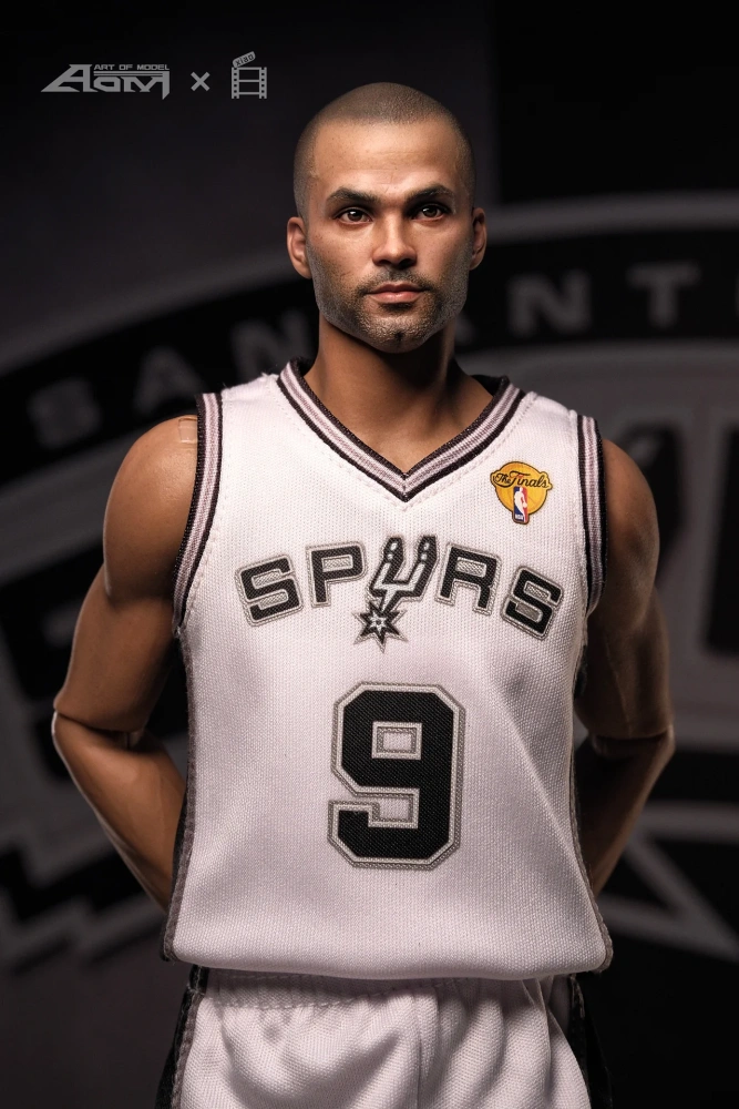 【PRE-ORDER】AOM TOYS Studio - NBA 1/6 Scale Tony Parker 2014 Championship Set