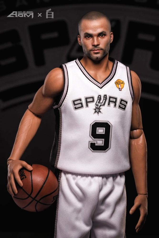 【PRE-ORDER】AOM TOYS Studio - NBA 1/6 Scale Tony Parker 2014 Championship Set