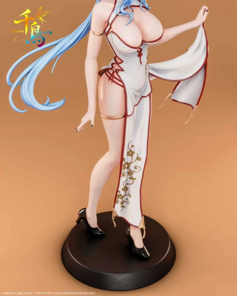 【PRE-ORDER】Qian Niao Studio - Genshin Impactin Cheongsam Ganyu 1/1 & 1/6