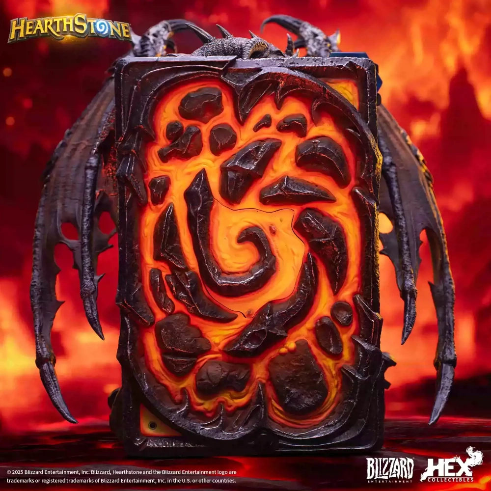 【PRE-ORDER】HEX Collectibles - Blizzard Official Licensed peripheral Hearthstone Deathwing card art statue HEXFRAME05